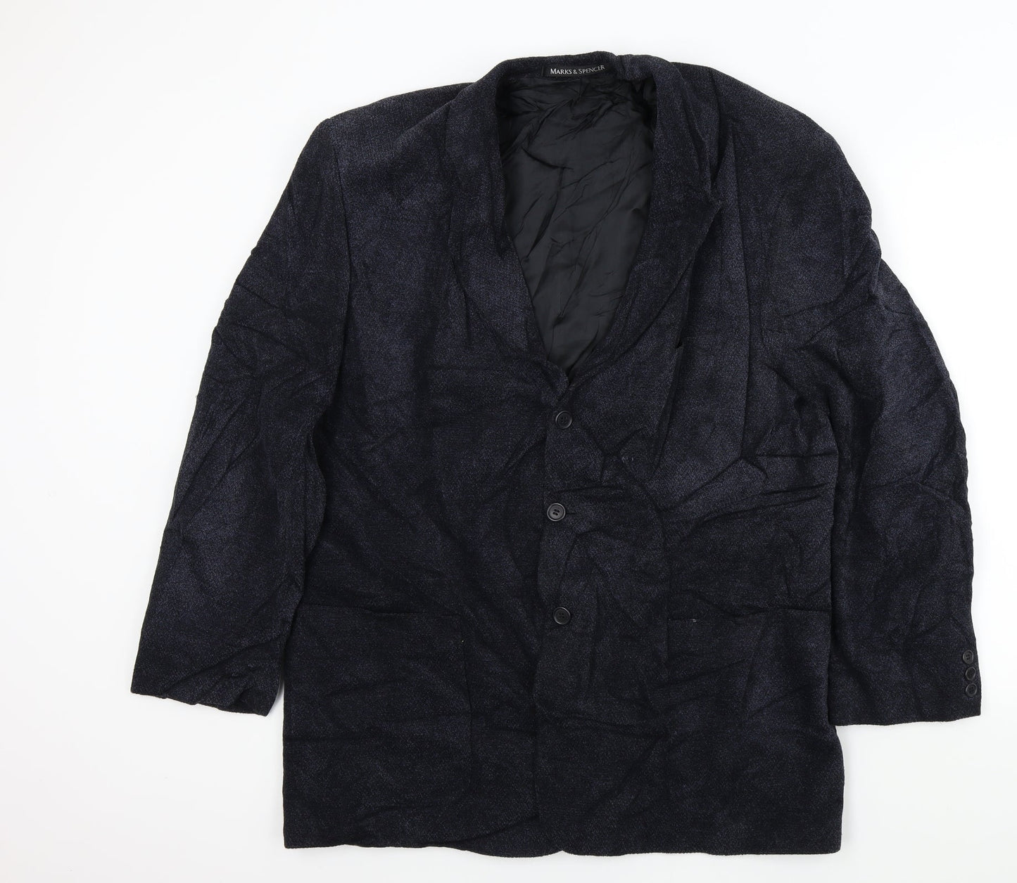 Mens UK Size M M&S Blue Jacket