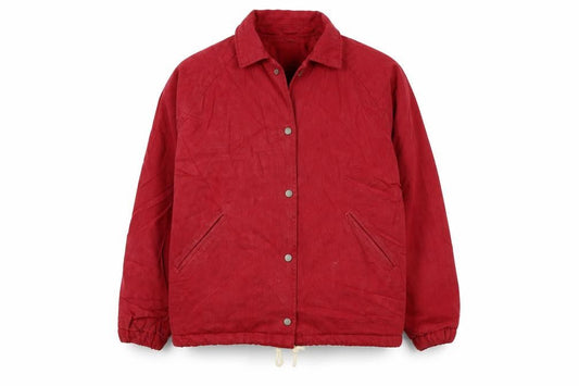 Mens UK Size S Pull&Bear Red Overcoat