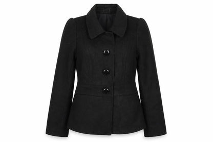 Womens UK Size 8 M&S Black Jacket