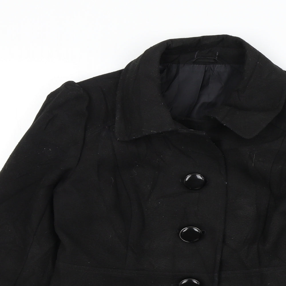 Womens UK Size 8 M&S Black Jacket