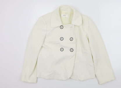 M&S Womens White   Jacket