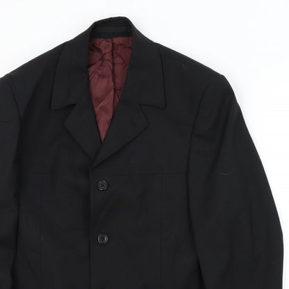 Mens UK Size L Burton Regular Black Suit Jacket