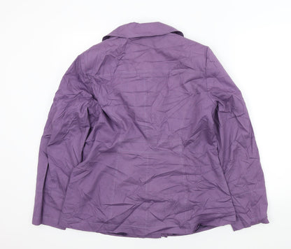Womens UK Size 14 Preworn Purple Jacket