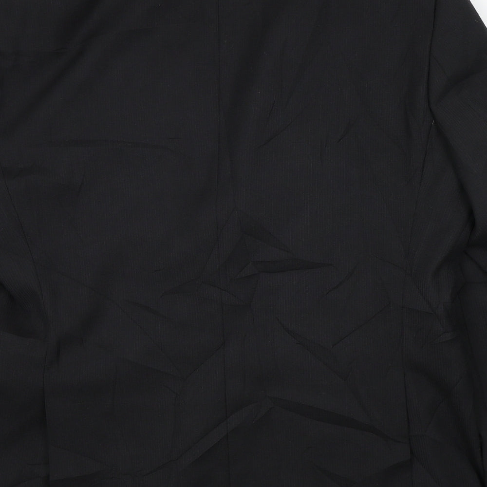 Mens UK Size L greenwood Regular Black Suit Jacket