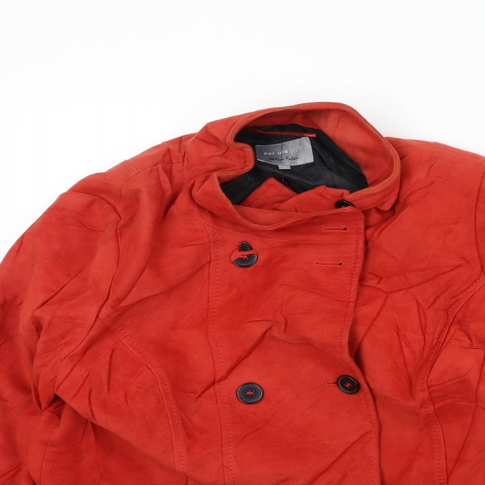 Womens UK Size 12 M&S Purple Jacket