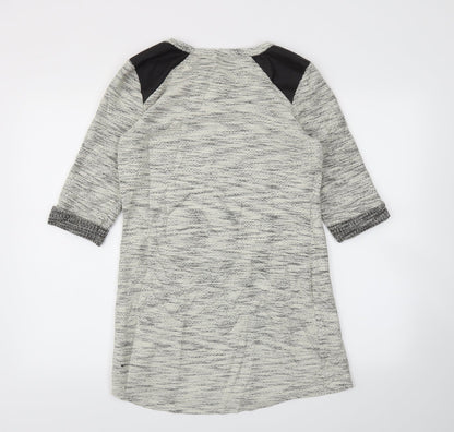 Primark Womens Ivory   Fit & Flare  Size 8