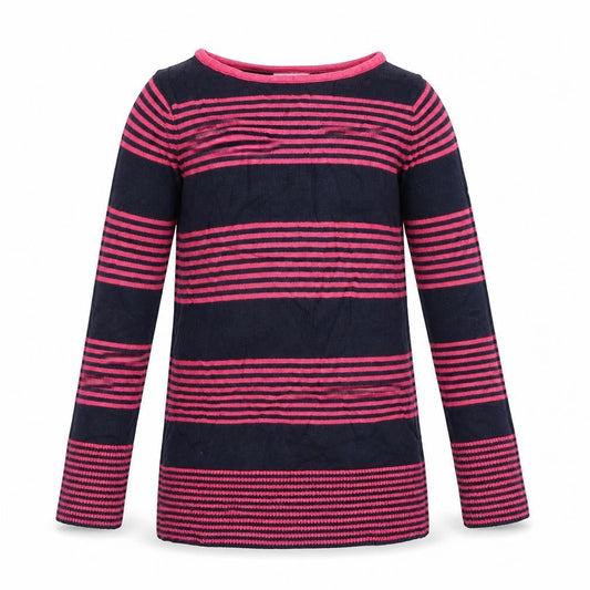 Indigo Girls Pink Striped  Jumper Dress  Size 5-6 Years