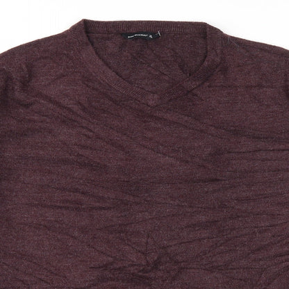 Mens UK Size XL Cedar Wood State Red Pullover Sweatshirt
