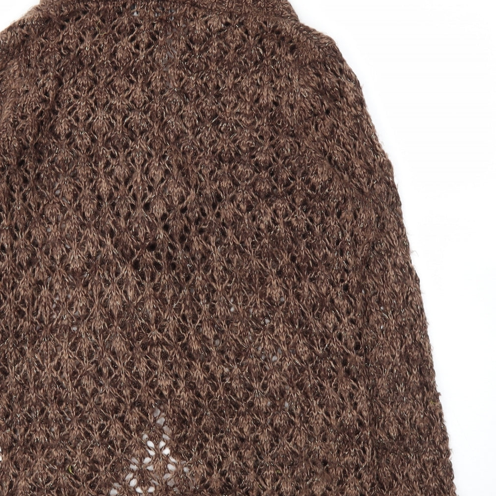 CASAMIA Womens Brown   Cardigan Jumper Size M