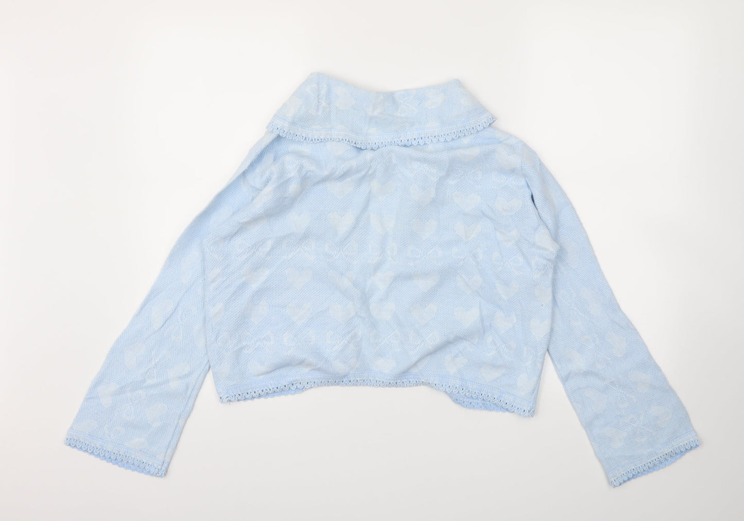 LUX LUX Womens Blue   Cardigan Jumper Size M