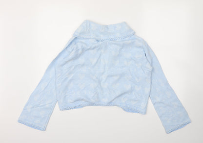 LUX LUX Womens Blue   Cardigan Jumper Size M