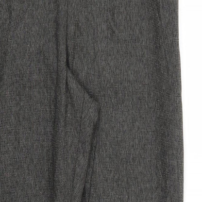 M&S Womens Grey   Trousers  Size 12 L26 in