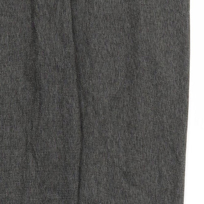 M&S Womens Grey   Trousers  Size 12 L26 in