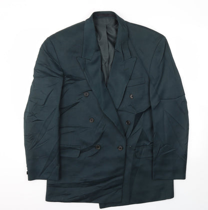 Mens UK Size 40 BURTON Regular Green Suit Jacket