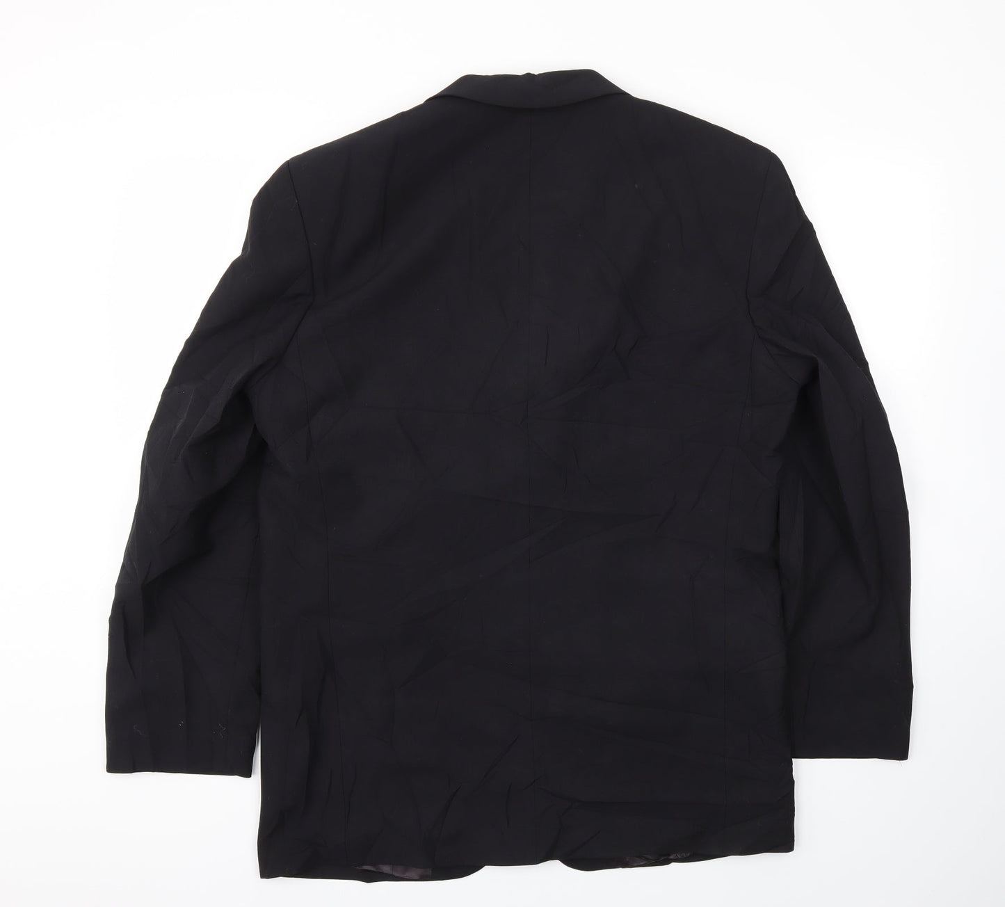 Mens UK Size 40 Preworn Regular Black Suit Jacket