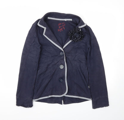NEXT Girls Blue   Cardigan Jumper Size 12 Years