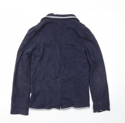 NEXT Girls Blue   Cardigan Jumper Size 12 Years