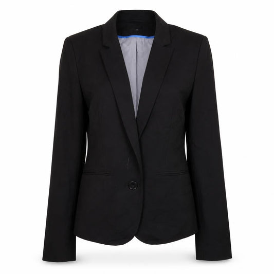 Womens UK Size 12 Oasis Regular Black Blazer