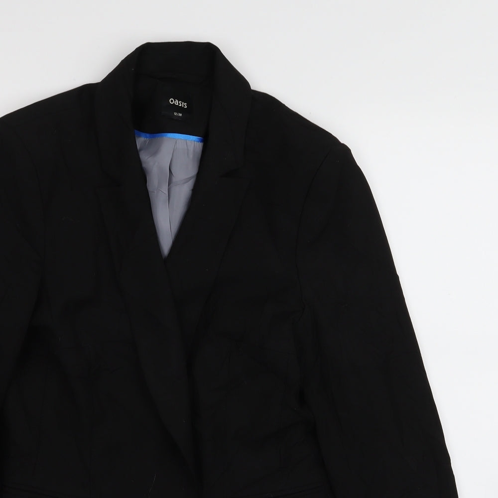 Oasis Womens Black   Jacket Blazer Size 12