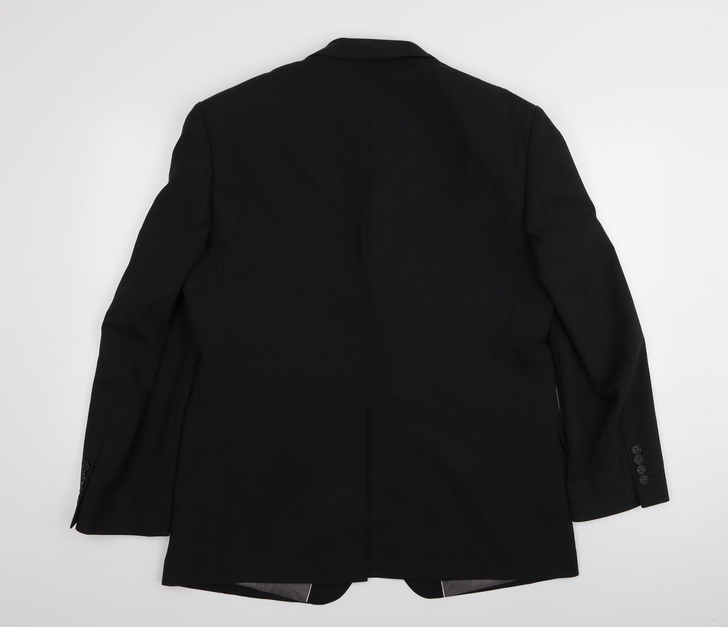 Mens UK Size 42 M&S Regular Black Suit Jacket