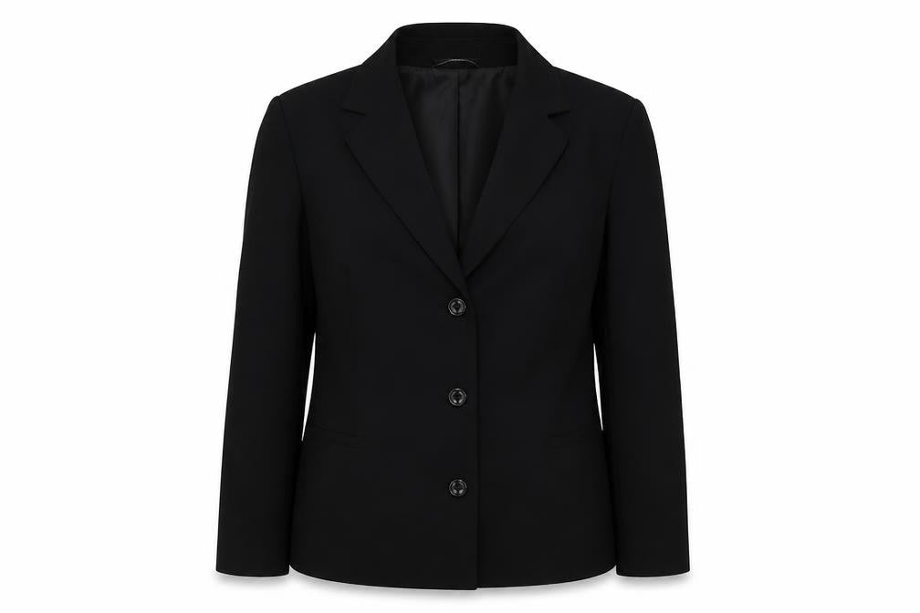 Womens UK Size 12 Asda George Regular Black Blazer