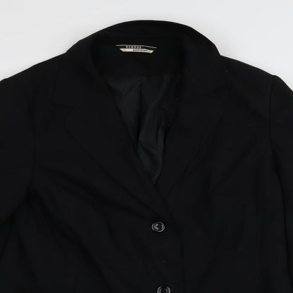 Asda George Womens Black   Jacket Blazer Size 12