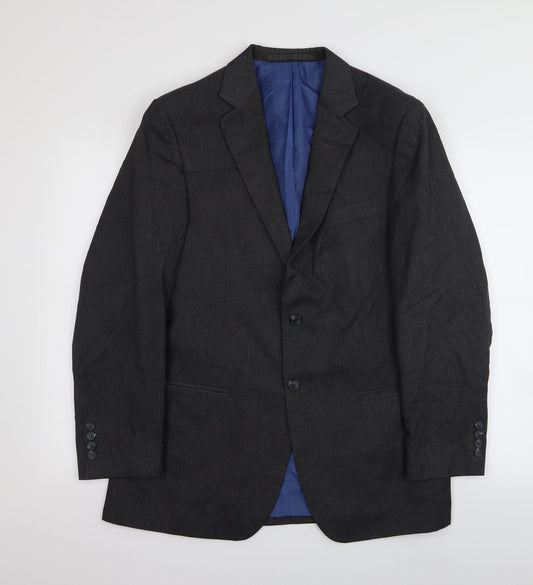 Mens UK Size 40 M&S Regular Grey Suit Jacket
