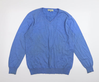 Greenwoods Mens Blue   Pullover Jumper Size M
