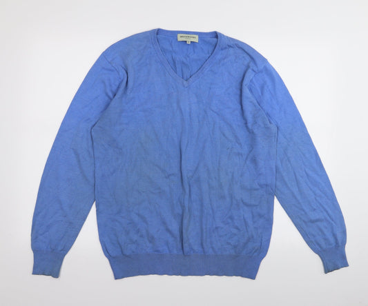 Greenwoods Mens Blue   Pullover Jumper Size M
