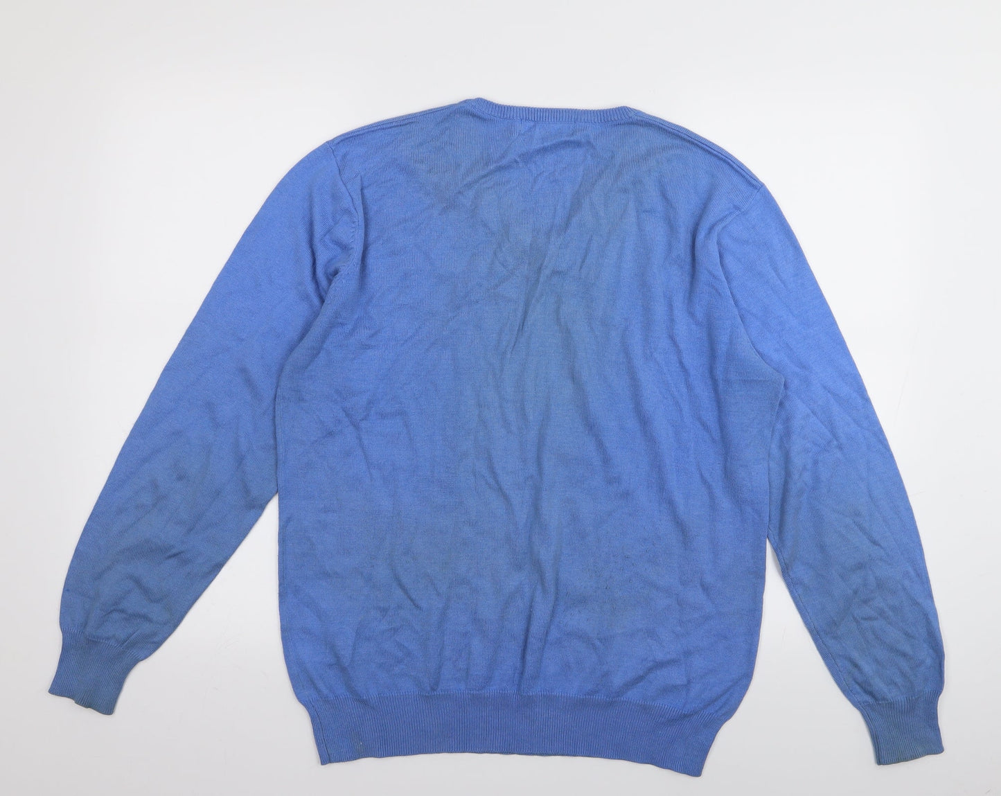 Greenwoods Mens Blue   Pullover Jumper Size M