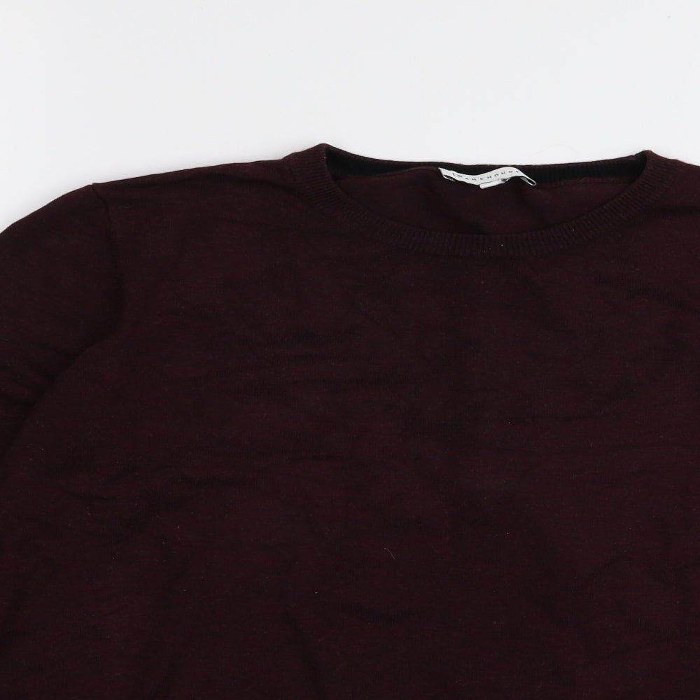 Warehouse Womens Purple   Pullover Jumper Size 14