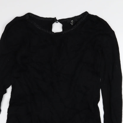 H&M Womens Black   Fit & Flare  Size S