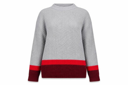 Front view of Missguided women’s multicoloured jumper, size UK 10