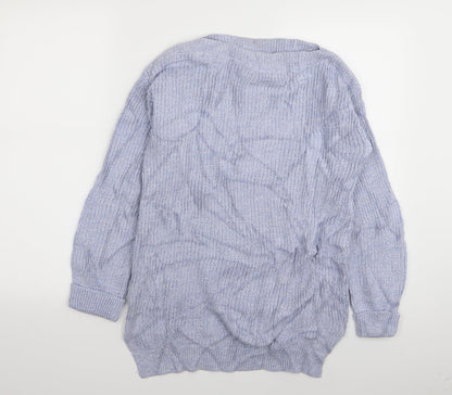 M&S Womens Blue   Pullover Jumper Size S