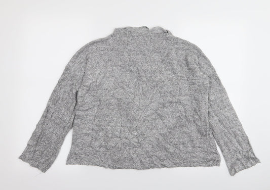 Zara Womens Grey   Pullover Jumper Size S