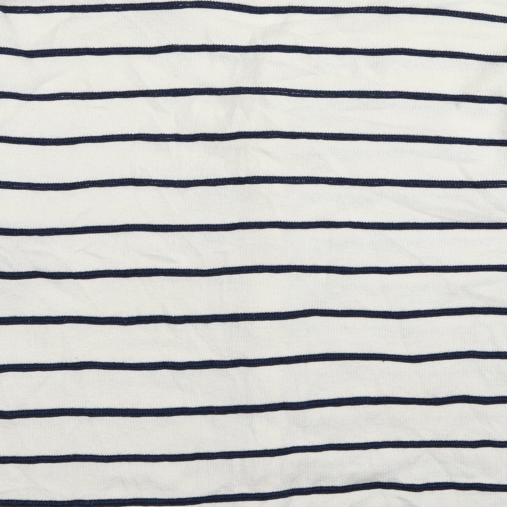 C&A Womens Multicoloured Striped  Cardigan Jumper Size L