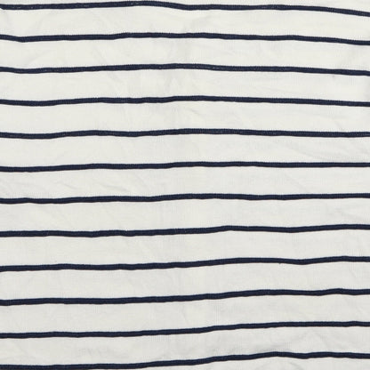 C&A Womens Multicoloured Striped  Cardigan Jumper Size L