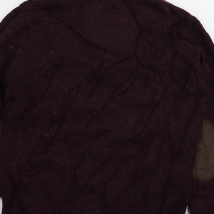 RJR.John Rocha Mens Purple   Pullover Jumper Size S