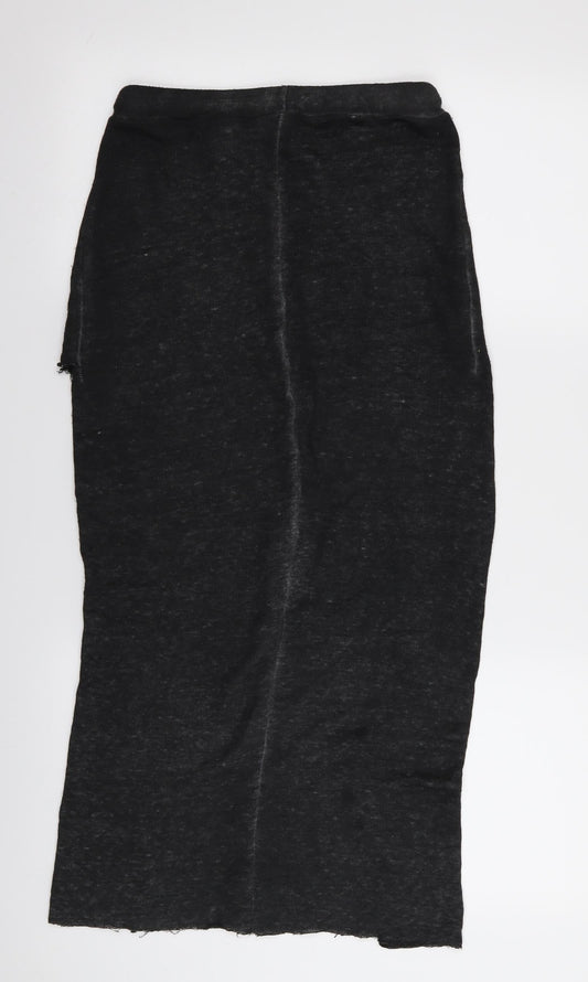 H&M Womens Grey   Straight & Pencil Skirt Size XS  - Stretch waistband