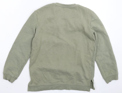 Primark Girls Green   Pullover Sweatshirt Size 11-12 Years