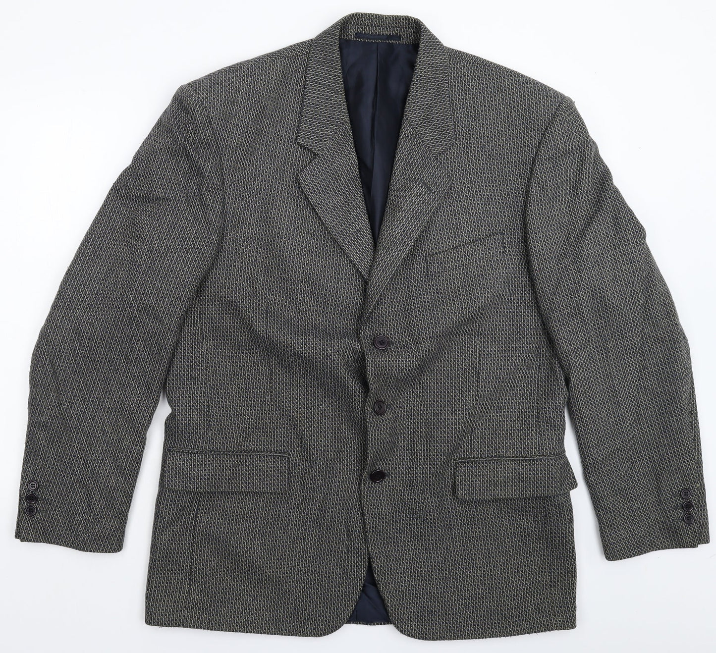 Mens UK Size 42 Greenwoods Regular Grey Suit Jacket