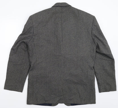 Mens UK Size 42 Greenwoods Regular Grey Suit Jacket