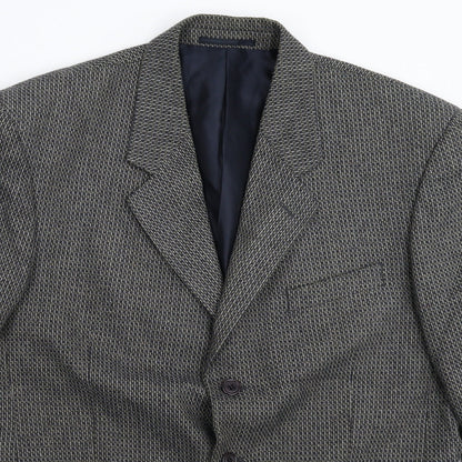 Mens UK Size 42 Greenwoods Regular Grey Suit Jacket