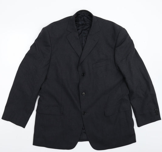 Mens UK Size 42 Marks and Spencer Regular Grey Suit Jacket