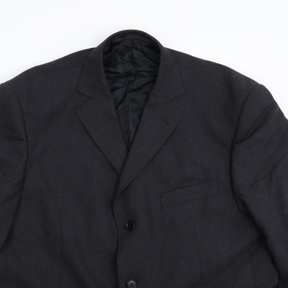 Mens UK Size 42 Marks and Spencer Regular Grey Suit Jacket