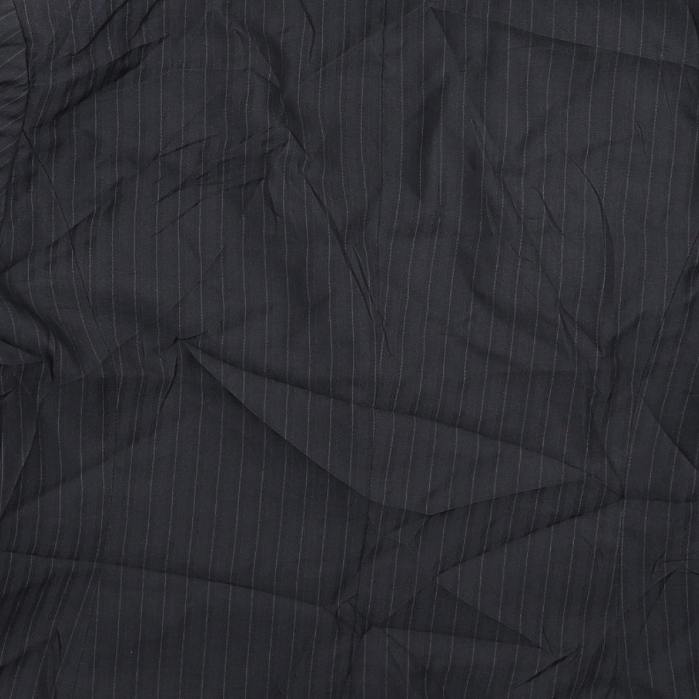 George Womens Grey Striped  Jacket Suit Jacket Size 20