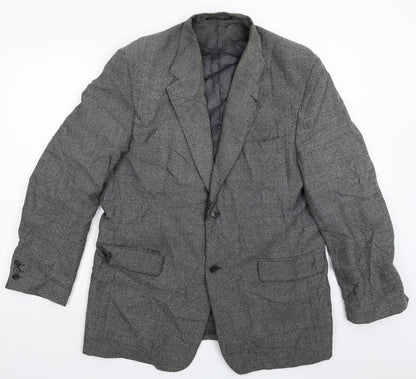 Mens UK Size 44 Preworn Regular Grey Suit Jacket