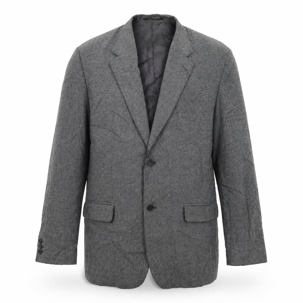Mens UK Size 44 Preworn Regular Grey Suit Jacket