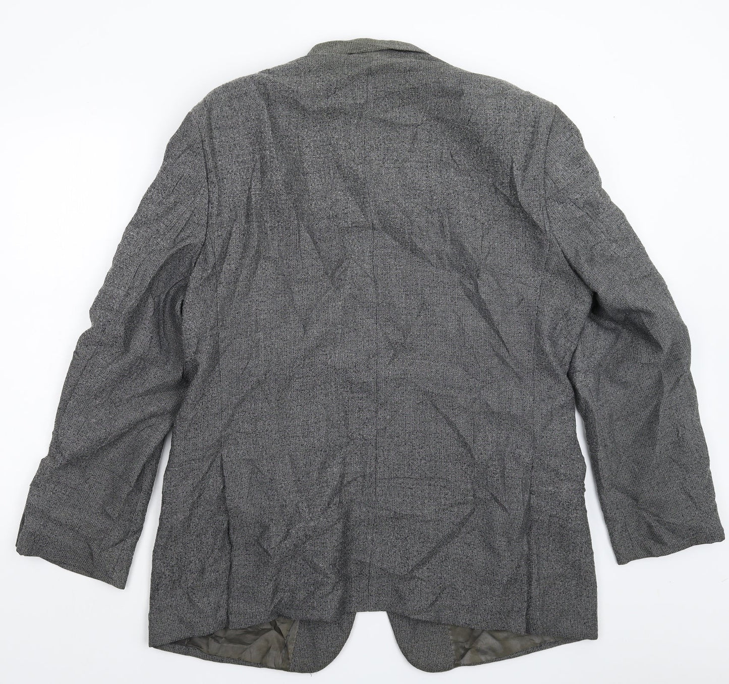 Mens UK Size 44 Preworn Regular Grey Suit Jacket