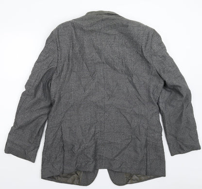 Mens UK Size 44 Preworn Regular Grey Suit Jacket